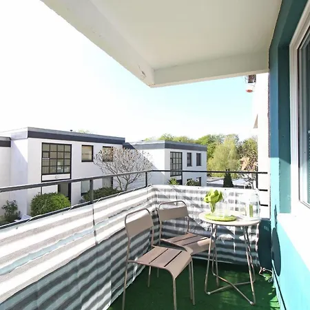 公寓 Fewo1846 - Meine Auszeit - Strandnahe 2-zimmer-wohnung Mit Balkon 格吕克斯堡